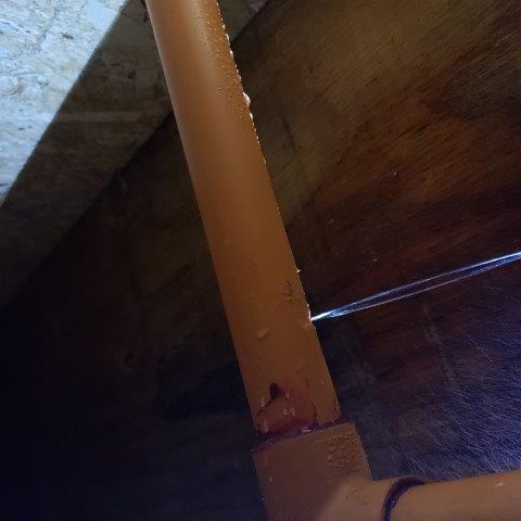 wagater damage pipe
